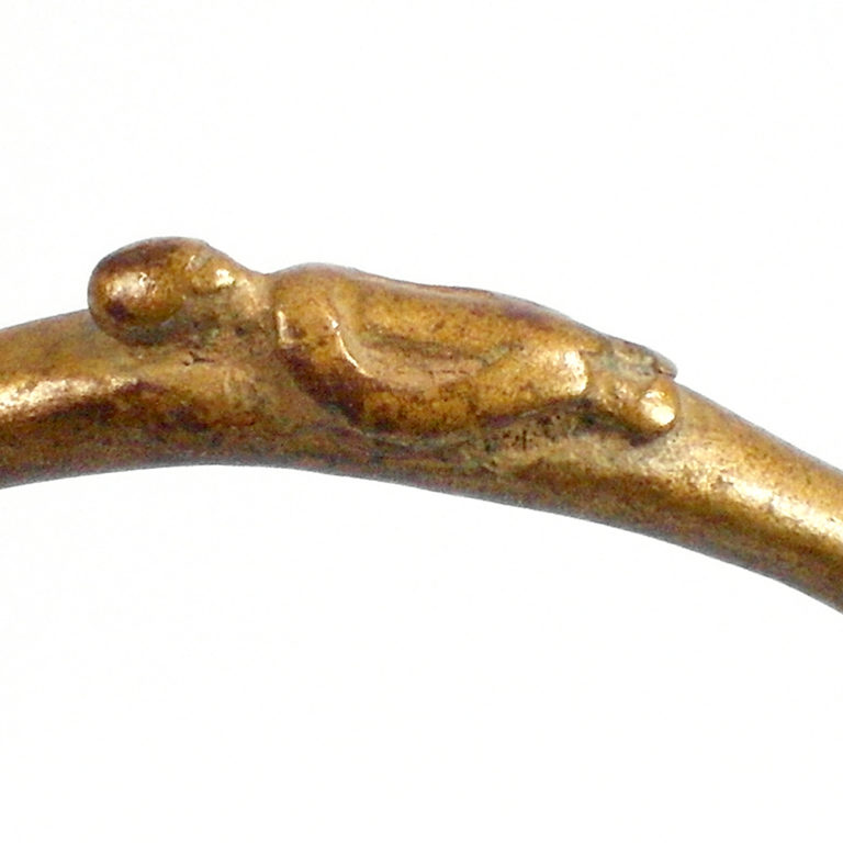 Senufo Bronze Sandogo Divination Bangle, Ivory Coast - Image 5