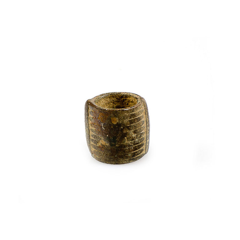 Tusyan coil ring in copper alloy from Burkina Faso