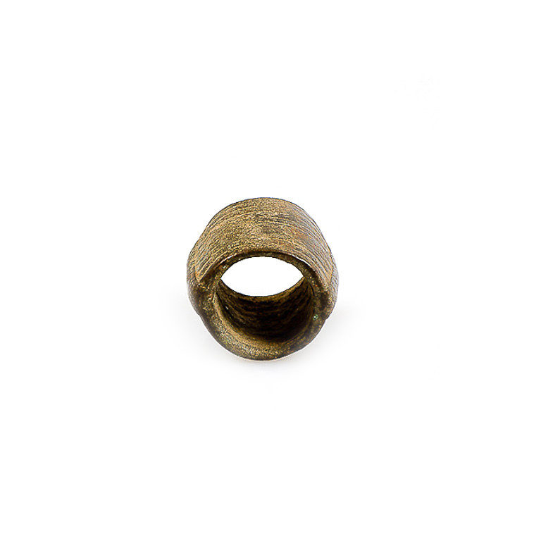 Tusyan coil ring in copper alloy from Burkina Faso