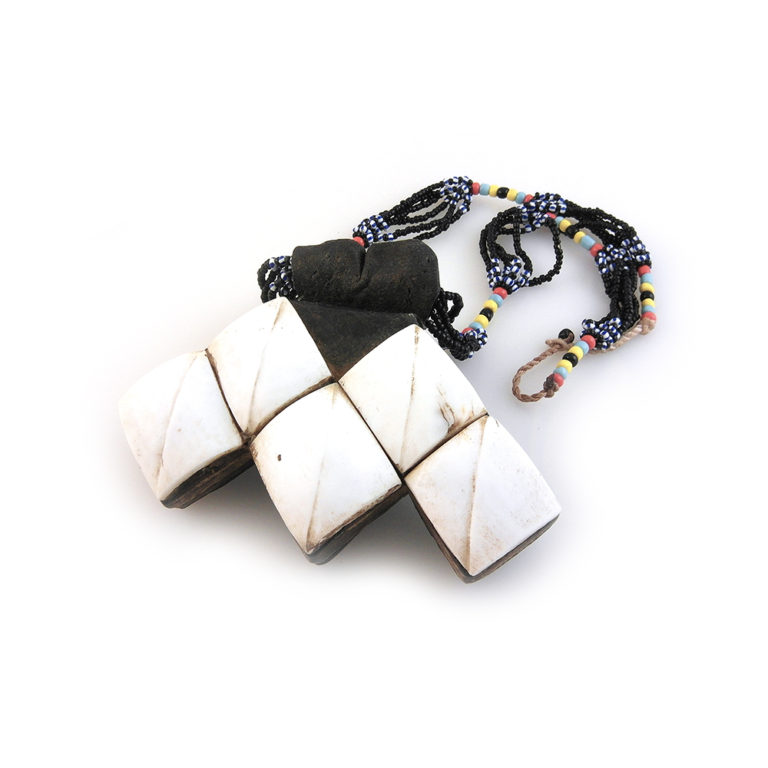 Large Tuareg Hand of Fatima Amulet Necklace, Mali
