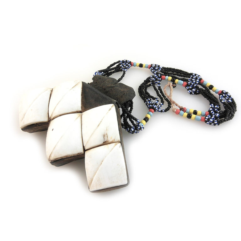 Large Tuareg Hand of Fatima Amulet Necklace, Mali - Image 4