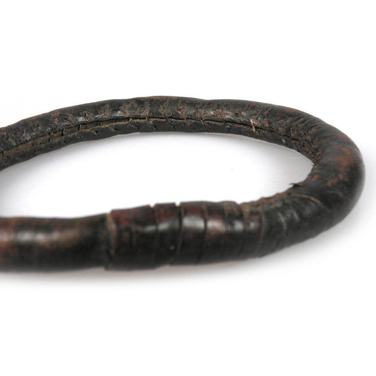 Bamana Leather Arm Amulet Bracelet, Mali - Image 3