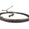 African Tribal Worn Leather Amulet Waist Belt with Magic Grigri, Mali - Image 2