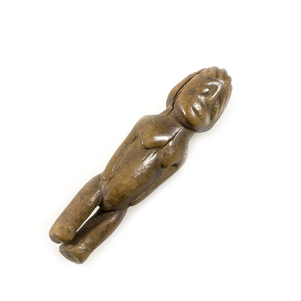 Small Lobi Wood Amulet Figure, Burkina Faso