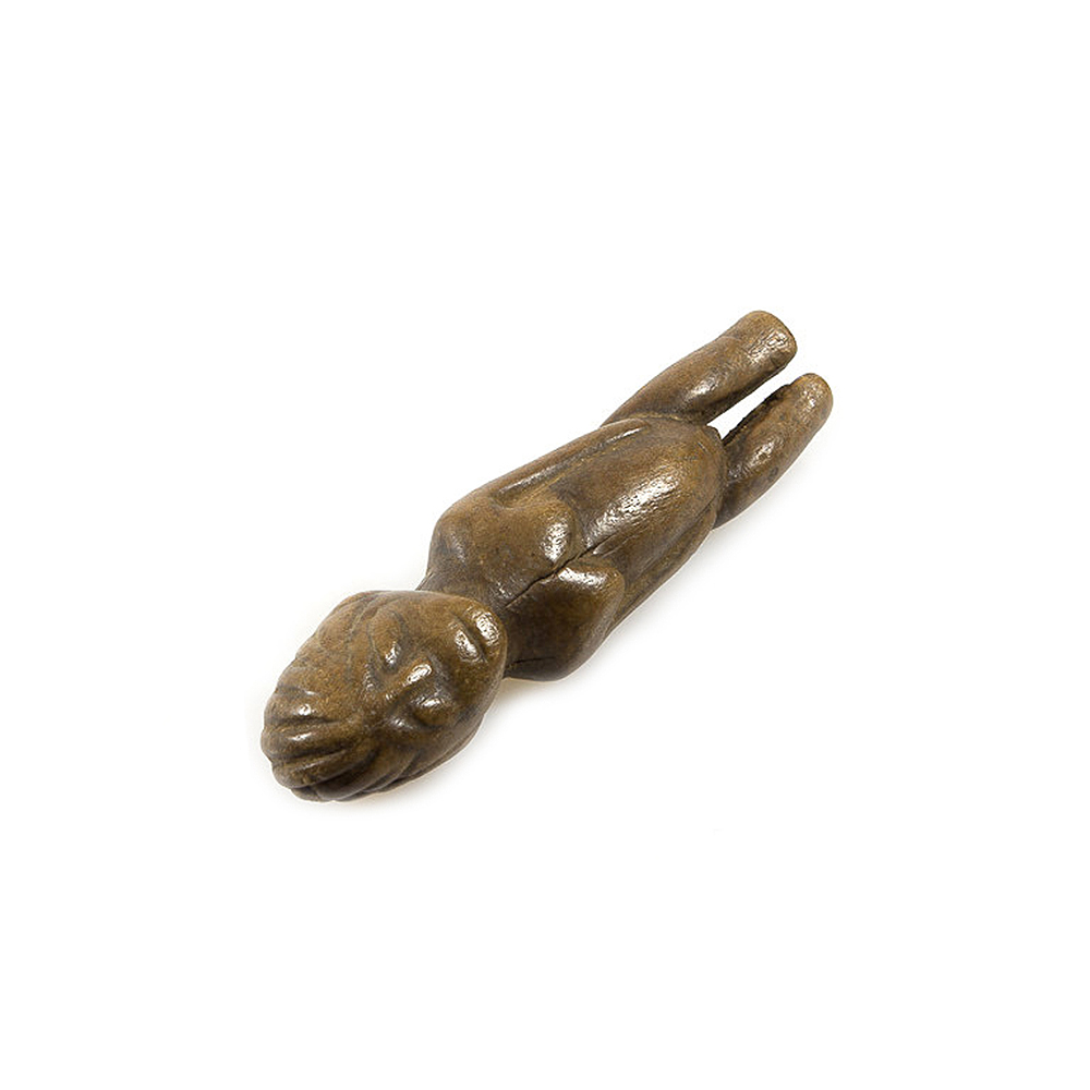 Small Lobi Wood Amulet Figure, Burkina Faso - Image 5