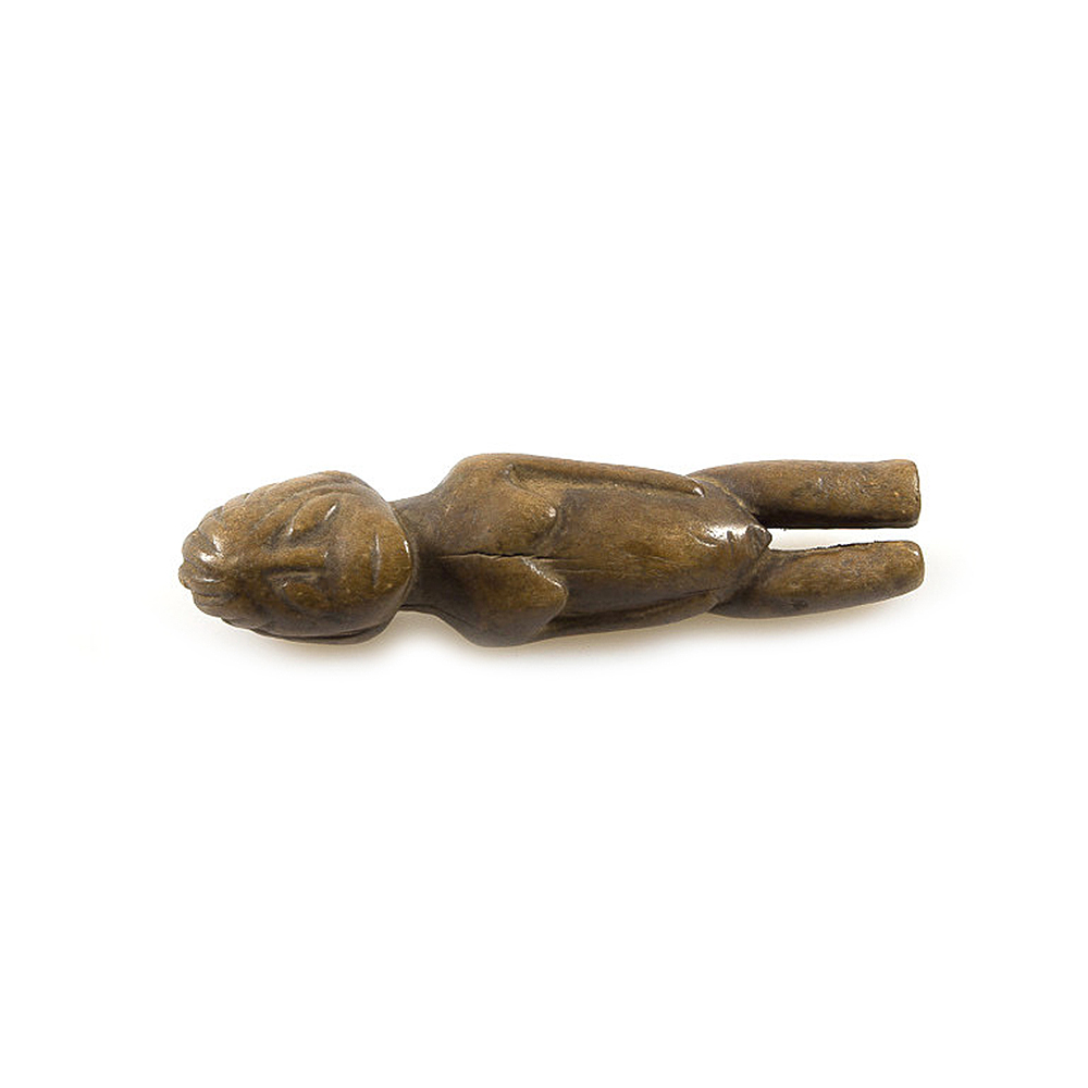 Small Lobi Wood Amulet Figure, Burkina Faso - Image 6
