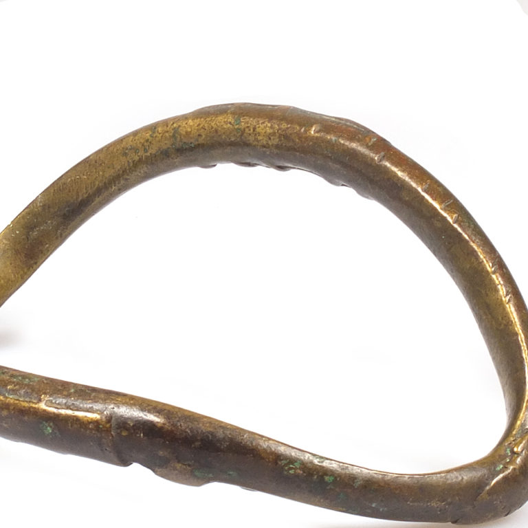 Bobo Bronze Currency Anklet, Burkina Faso - Image 5