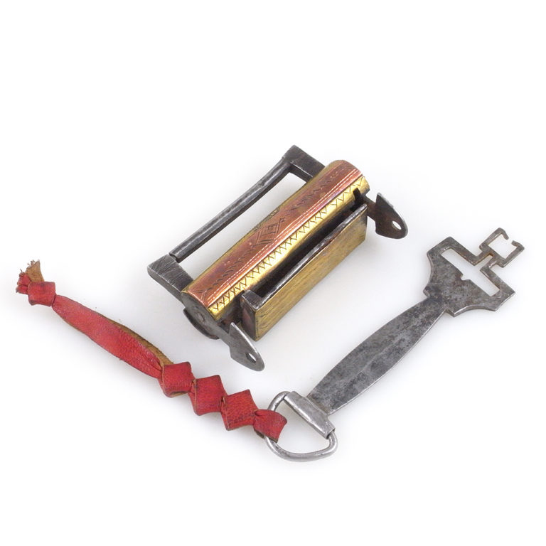 Tuareg Metal Lock and Key Tamask N'Asrou, Niger
