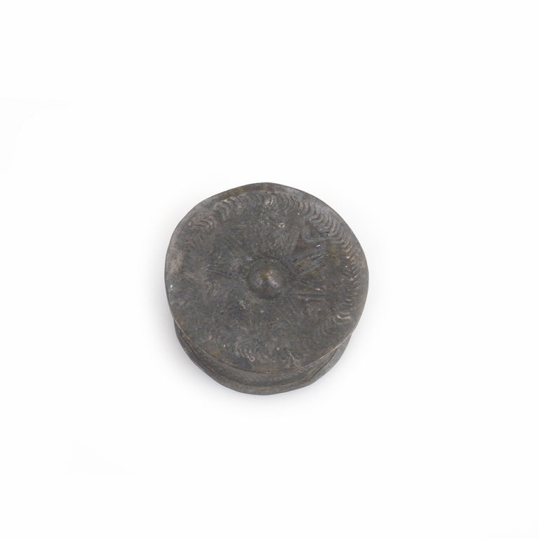 Akan Brass Gold Powder Forowa Container, Ghana - Image 2