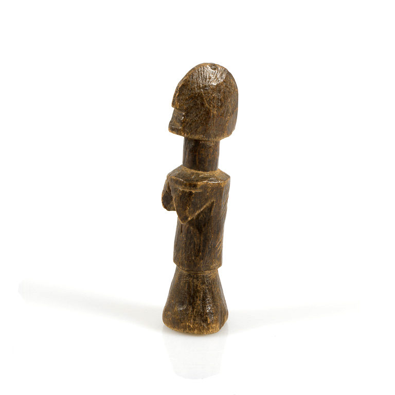 African fertility doll in wood from Burkina Faso.