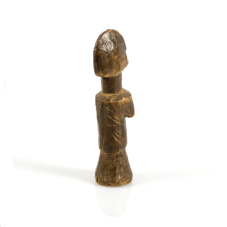 African fertility doll in wood from Burkina Faso.