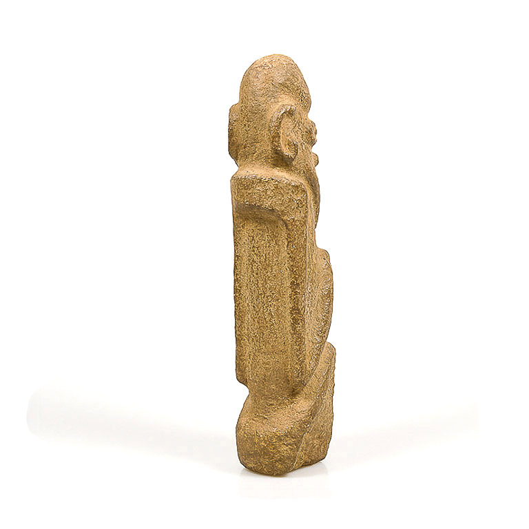 Dogon hermaphrodite stone figure carved from Mali.