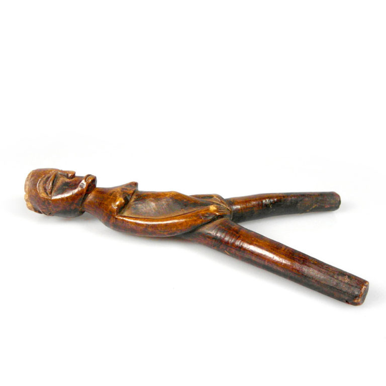 Gurunsi Figural Wood Slingshot, Burkina Faso - KAZAART