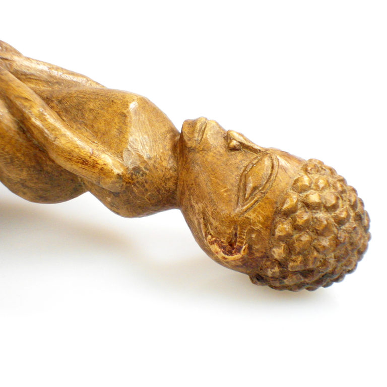 Lobi Wood Slingshot of Female Figure, Burkina Faso - Image 5