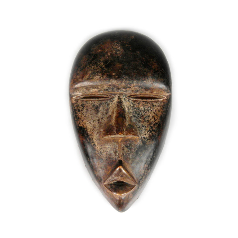 Dan mask with slit eyes from Liberia Africa