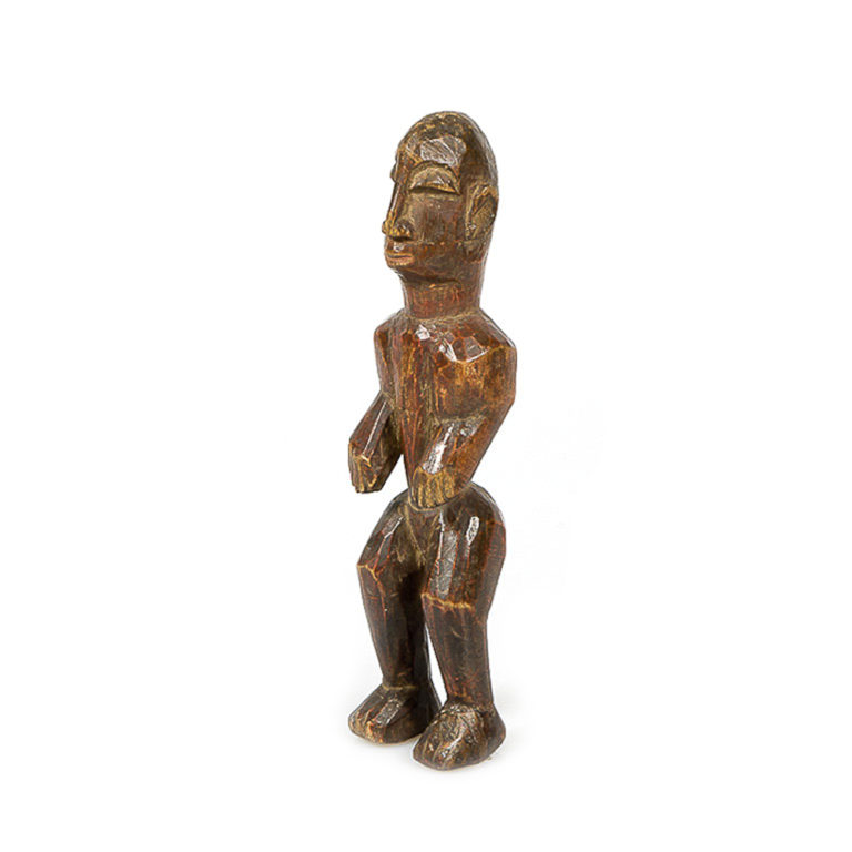 gurunsi winiema wood altar protective figure from burkina faso