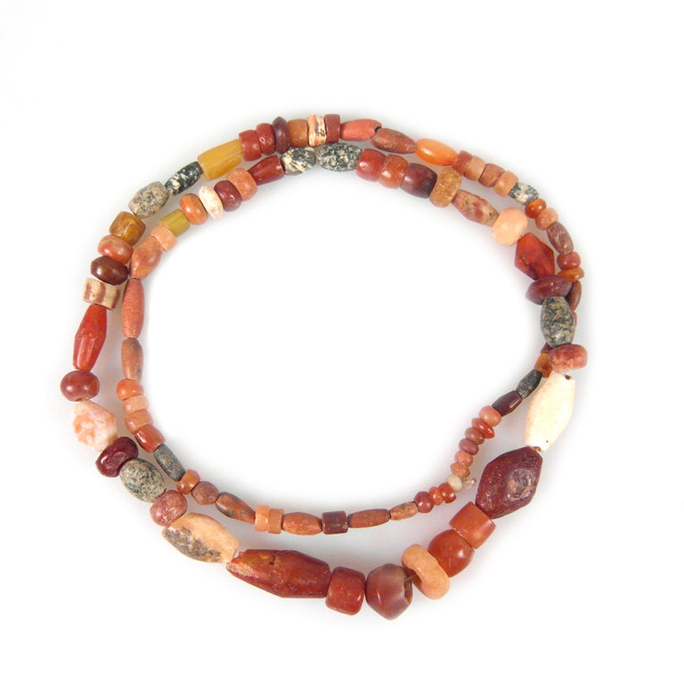 Ancient Carnelian and Quartz Beads, Mali - Image 3