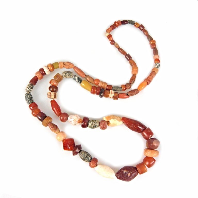 Ancient Carnelian and Quartz Beads, Mali