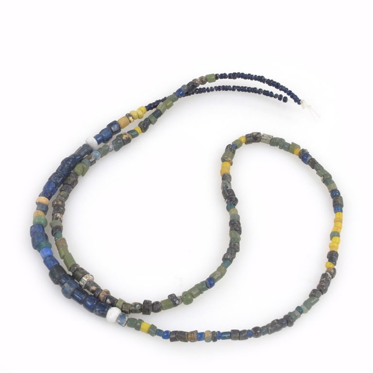 Ancient Djenne Glass Beads Strand-50, Mali - Image 2