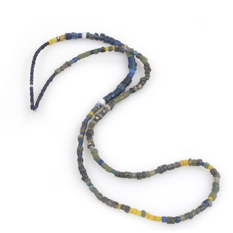 Ancient Djenne Glass Beads Strand-50, Mali - Image 3