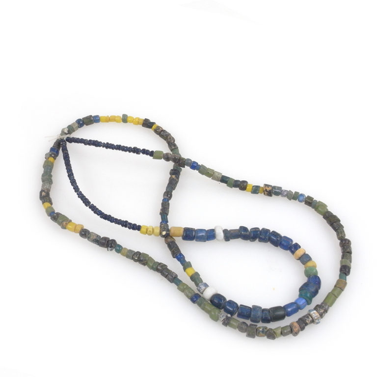 Ancient Djenne Glass Beads Strand-50, Mali - Image 5