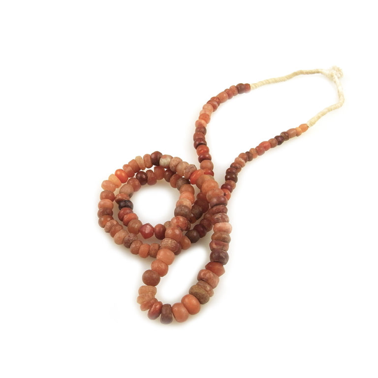 Ancient Carnelian Agate Round Beads, Mali - Image 4