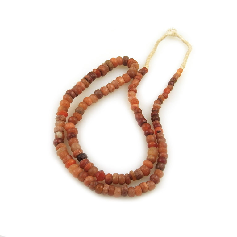 Ancient Carnelian Agate Round Beads, Mali - Image 5