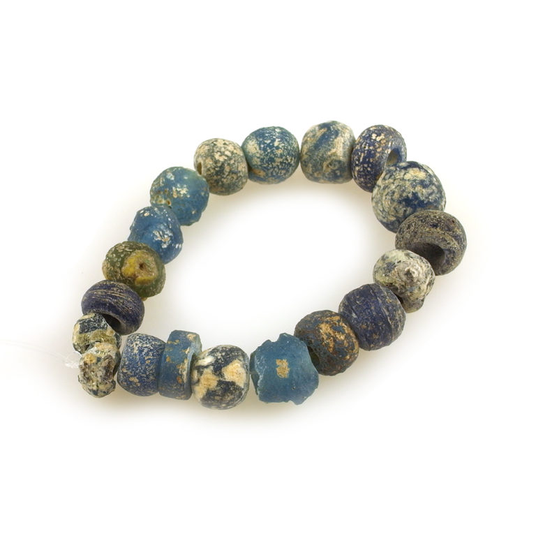 Islamic Period Glass Eye Beads Mali, c. 800-1200 Years old - Image 3