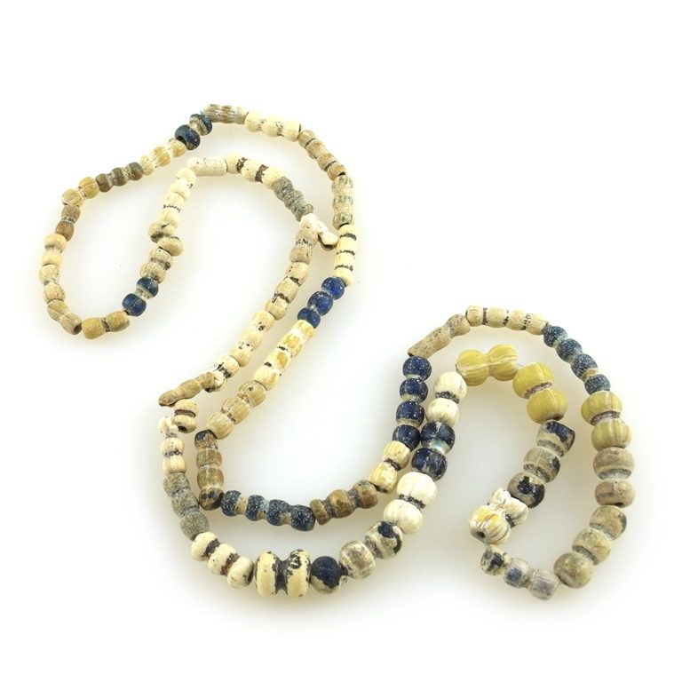 Ancient Djenne Glass Beads Strand Excavated 36, Mali - Image 2