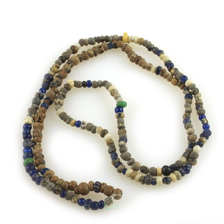 Djenne Ancient Glass Beads Strand 16, Mali