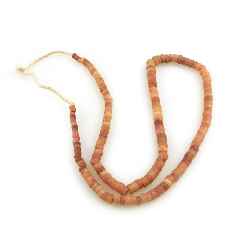 Ancient Carnelian Mix Disc Beads, Mali - Image 2
