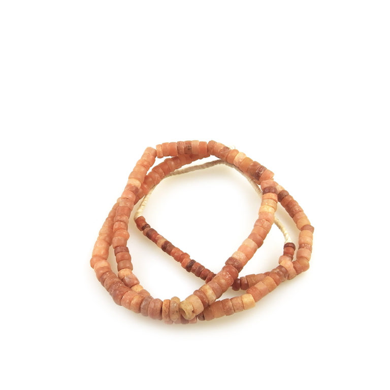 Ancient Carnelian Mix Disc Beads, Mali - Image 3