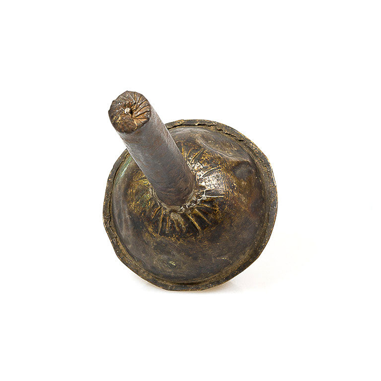 Dioula Brass Tribal Dance Rattle, Burkina Faso - Image 4