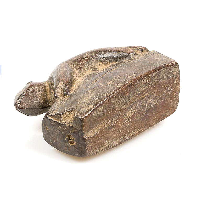 Lobi Wood Divination Chameleon Fetish, Burkina Faso - Image 5