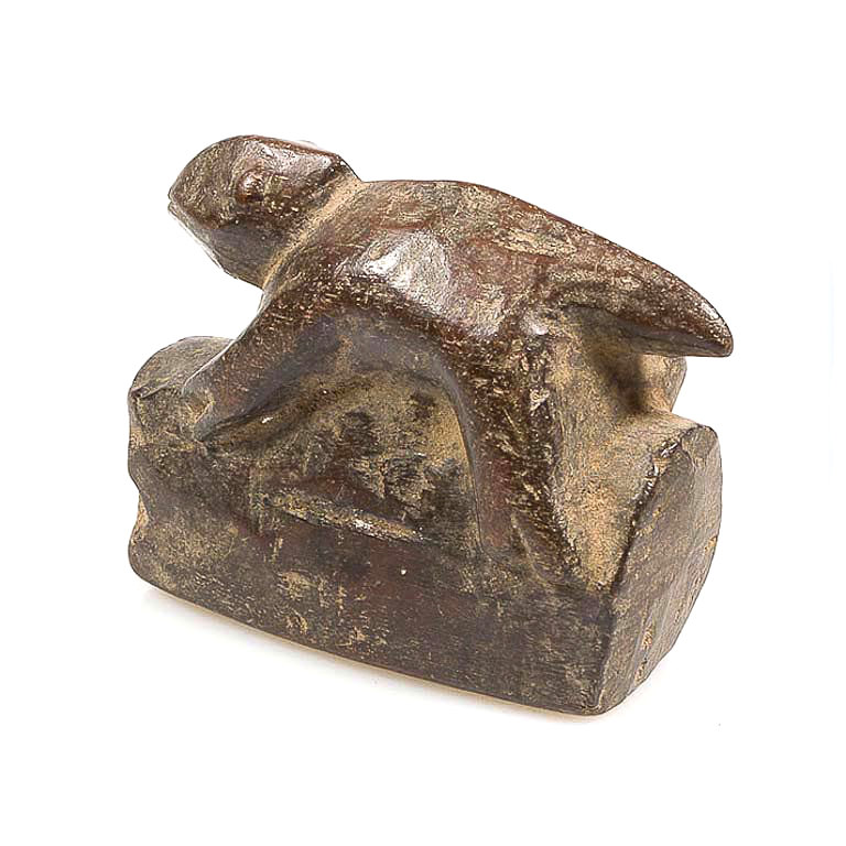 Lobi Wood Divination Chameleon Fetish, Burkina Faso - Image 4