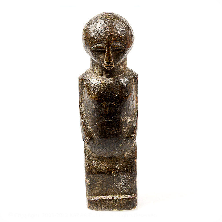 Small Lobi Wood Bateba Phuwe Figure, Burkina Faso