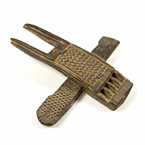 Dogon Wood Door Bolt of Walu Antelope, Mali
