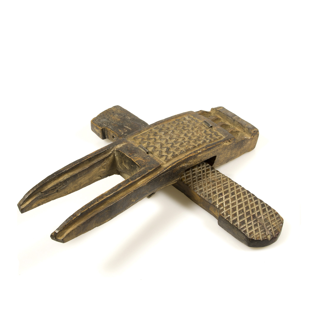 Dogon Wood Door Bolt of Walu Antelope, Mali - Image 2