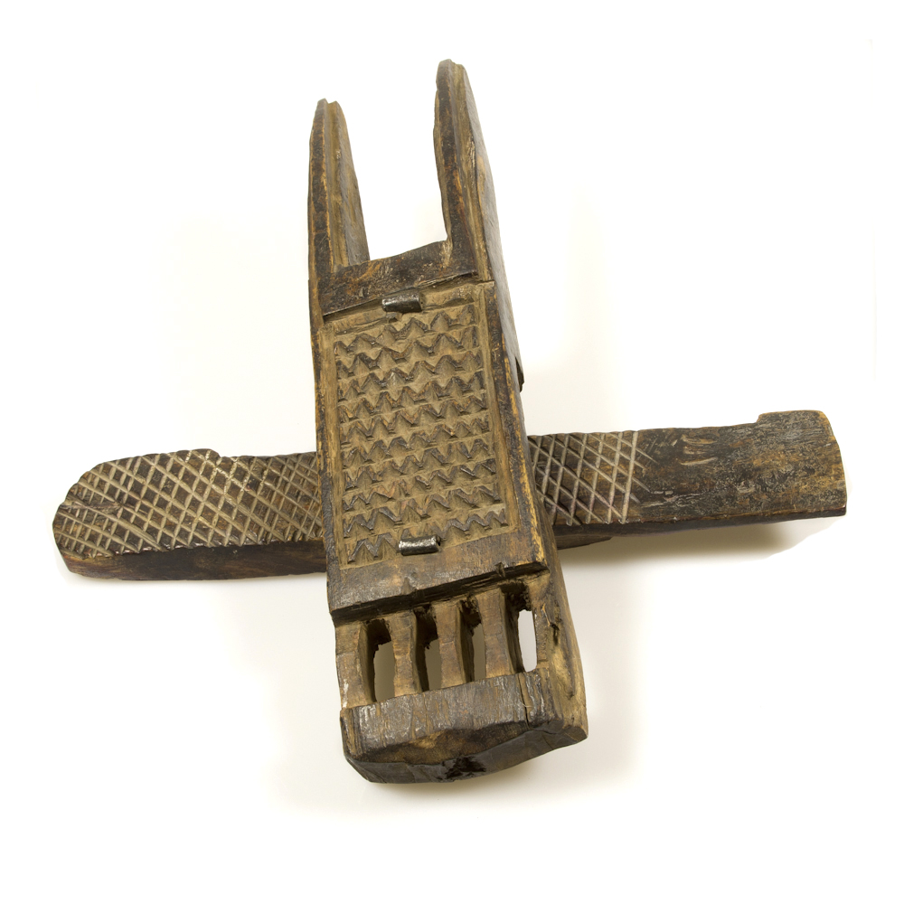 Dogon Wood Door Bolt of Walu Antelope, Mali - Image 3