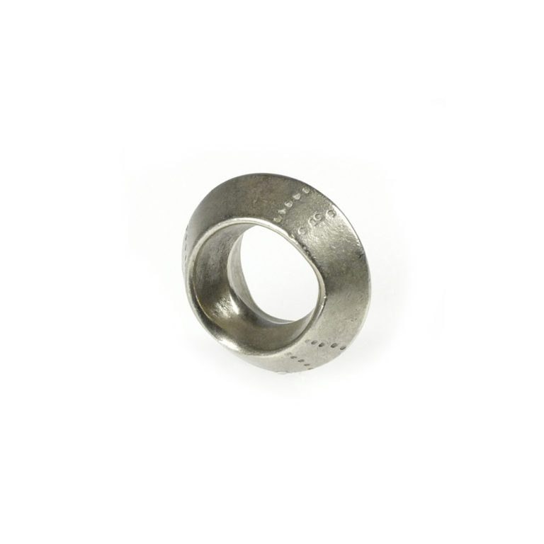 Sidamo Silver Marriage Ring or Pendant, Ethiopia - Image 2