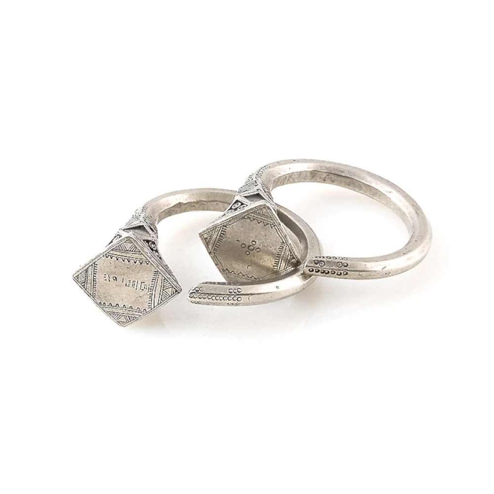 Tuareg Silver Tsabit Hoops Tizabaten, Niger - Image 2