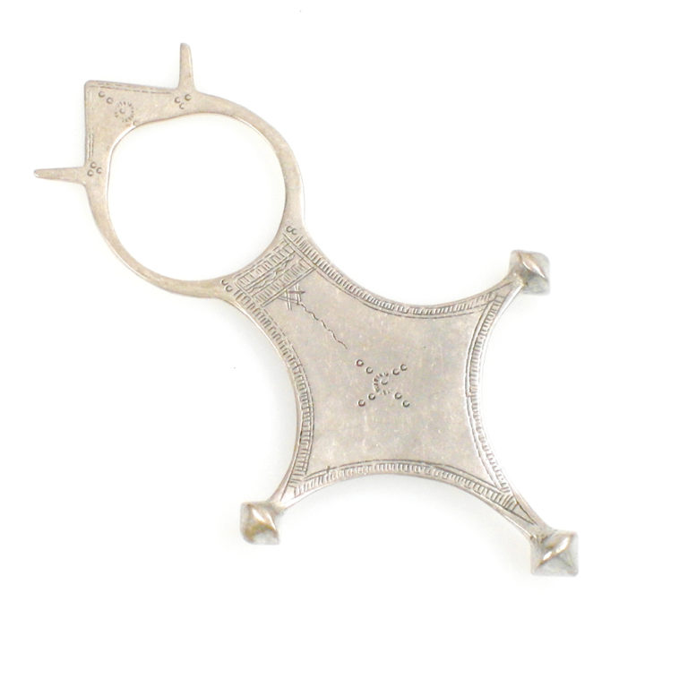 Tuareg Silver Agadez Cross Pendant 2, Niger - Image 3