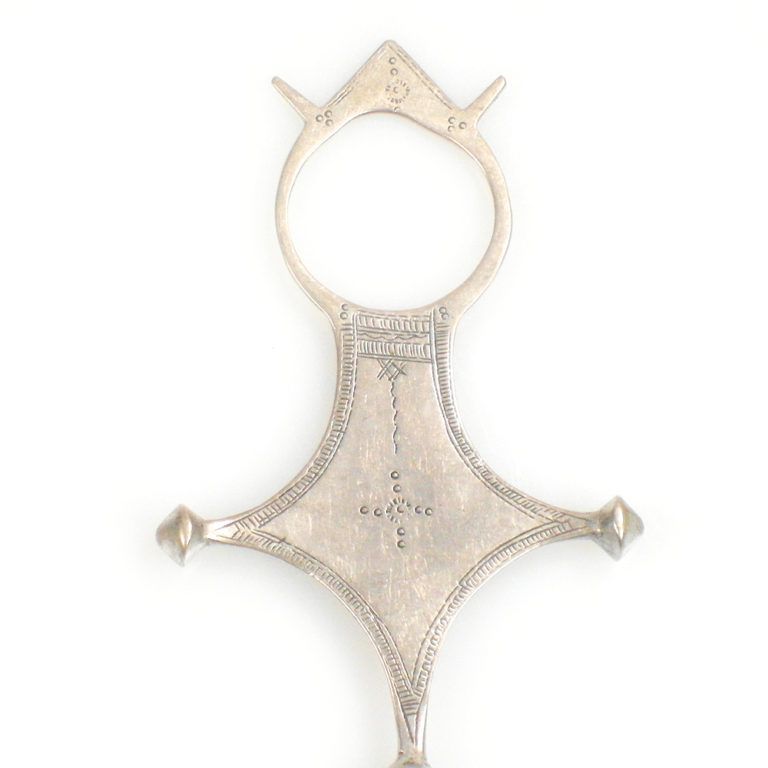 Tuareg Silver Agadez Cross Pendant 2, Niger - Image 5