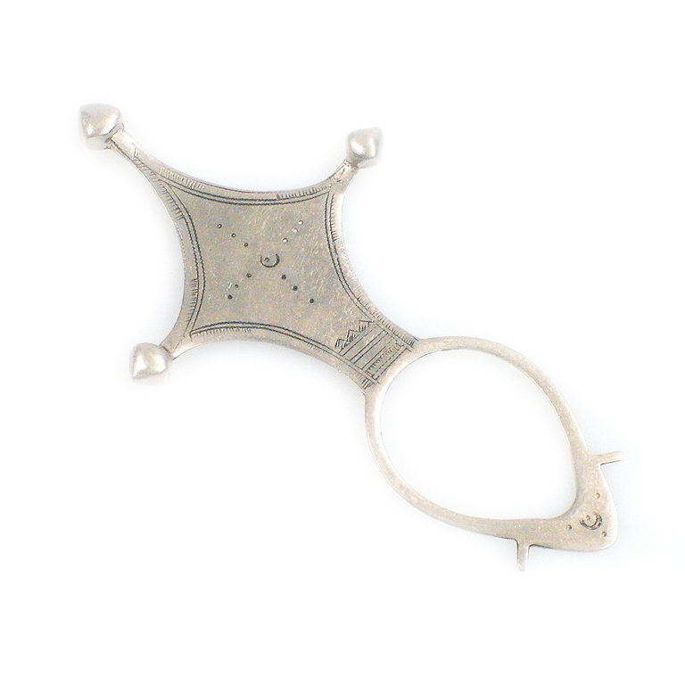 Tuareg Silver Agadez Cross Pendant 1, Niger - Image 2