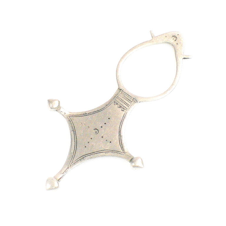 Tuareg Silver Agadez Cross Pendant 1, Niger - Image 5