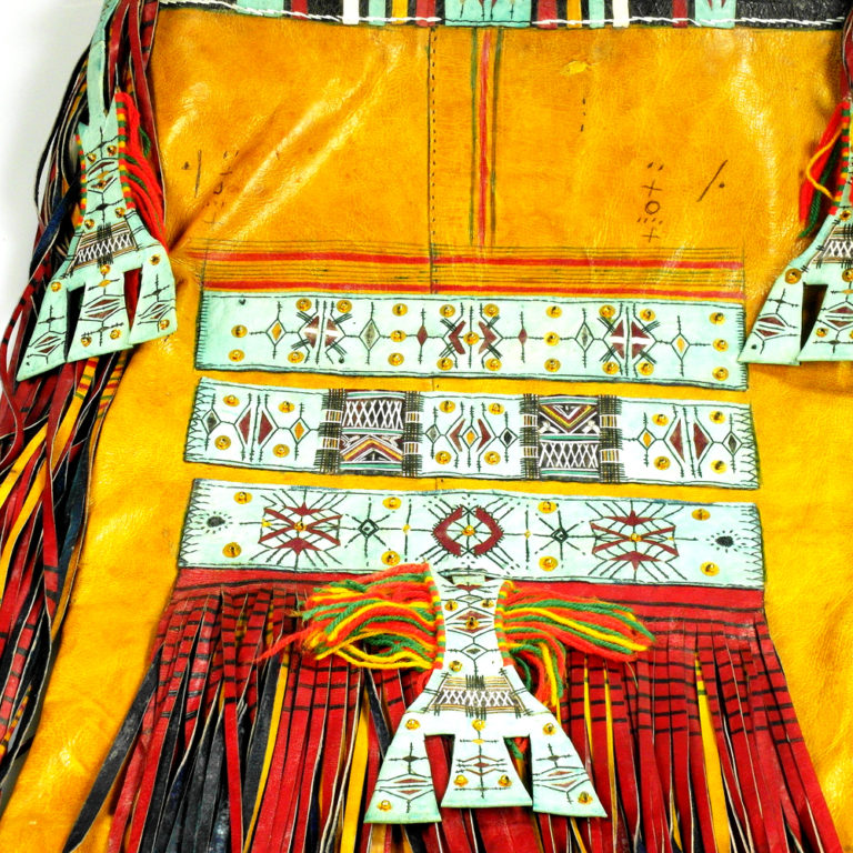 Tuareg Decorated Leather Storage Bag Abalbed, Niger - Image 2