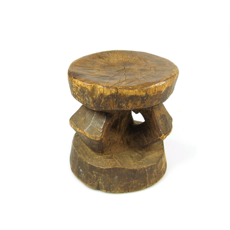 Small Bozo Wood Stool, Mali