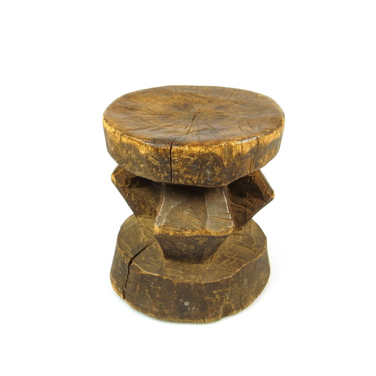 Small Bozo Wood Stool, Mali - Image 2