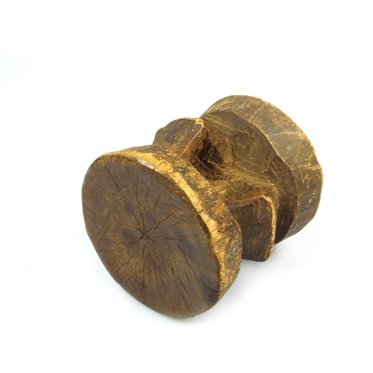 Small Bozo Wood Stool, Mali - Image 4