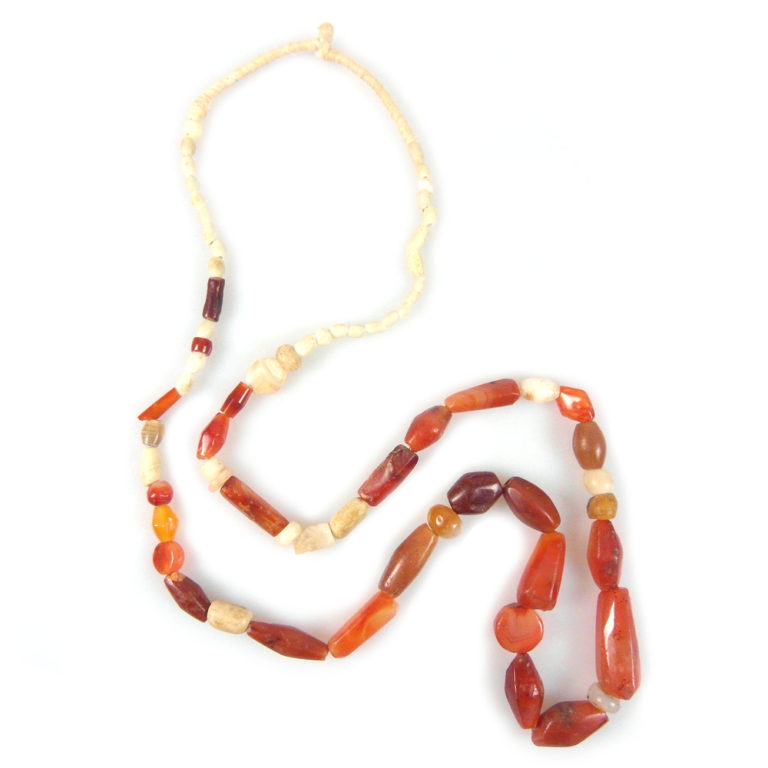 Ancient Carnelian & Agate Beads Strand 2, Mali